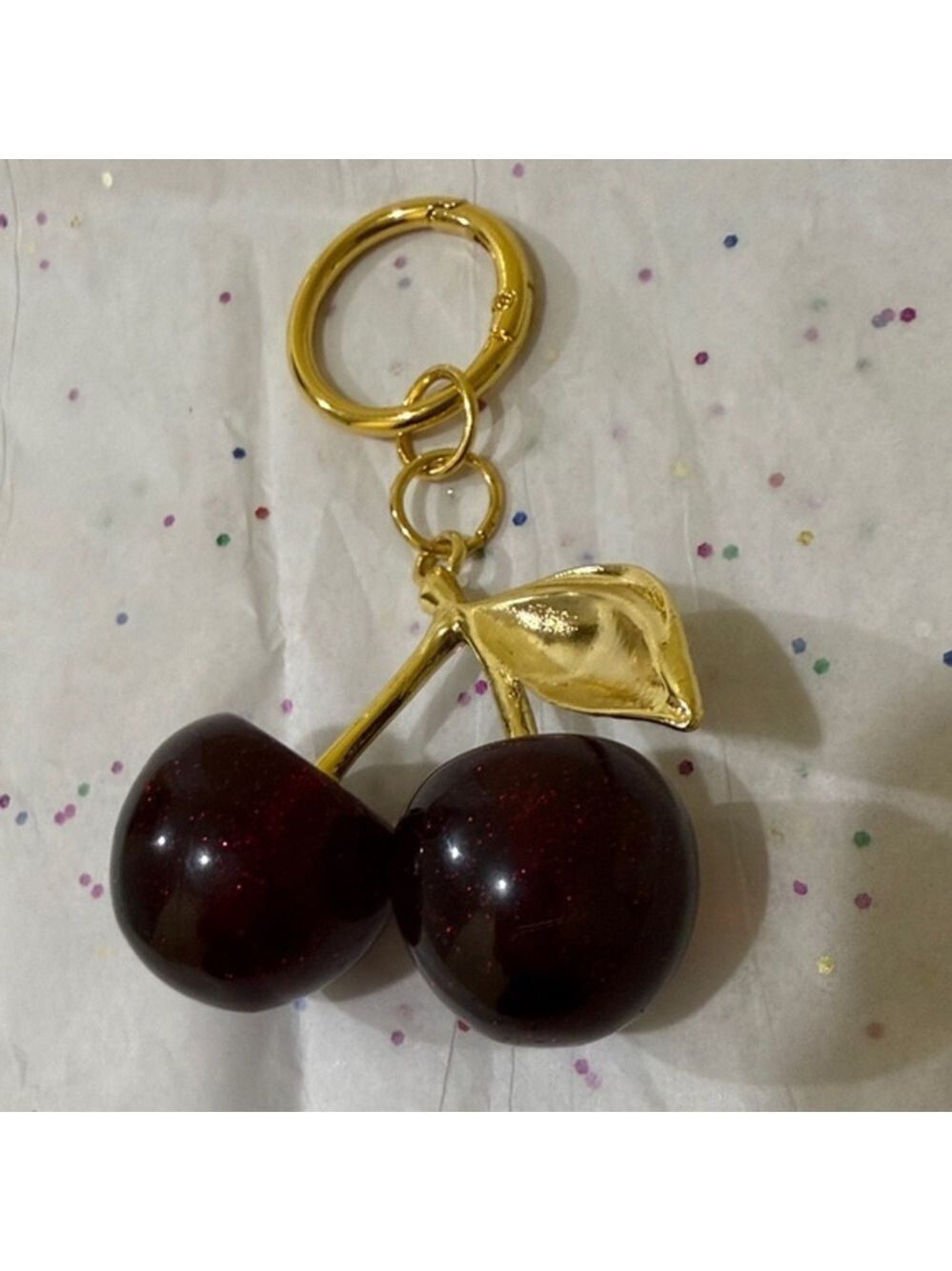 Cherries Bag charms Women’s keychain holder Women’s access